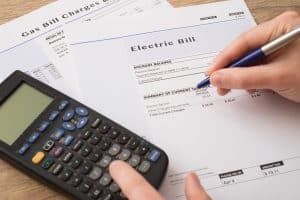 Electric bill charges